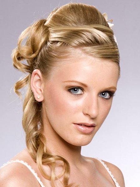 updo hairstyles for weddings for children