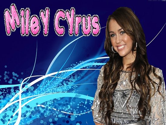 miley cyrus wallpapers for desktop Blue Miley Cyrus wallpaper