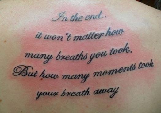 quotes tattoos